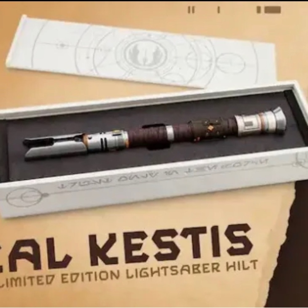NIB Cal Kestis Limited Edition Light Saber Hilt.